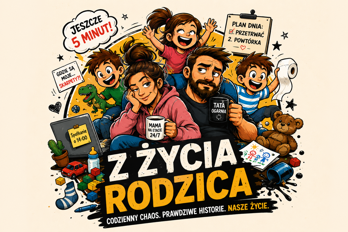 Z życia rodzica – śmieszne koszulki dla rodziców