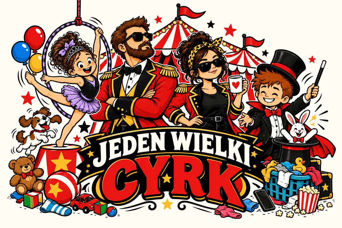 Jeden Wielki Cyrk – śmieszne koszulki dla całej rodziny