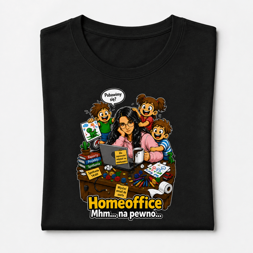 Koszulka Mama na homeoffice